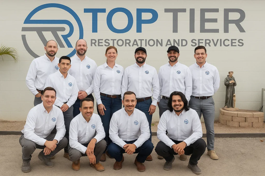 Whole Top Tier Restoration team